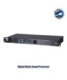 GloboStar® FDB US2403 98020 Audio Processor - Επαγγελματικός Επεξεργαστής Ήχου 2in & 4out - 32-bit DSP SHARC Processor - Frequency Response 20Hz-20Khz DR115DBu - AC 220V-50-60Hz - IP20 - Μαύρο - Μ48.2 x Π20.5 x Υ4.4cm